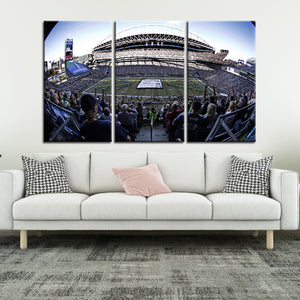 Seattle Seahawk Stadium Wall Canvas 4