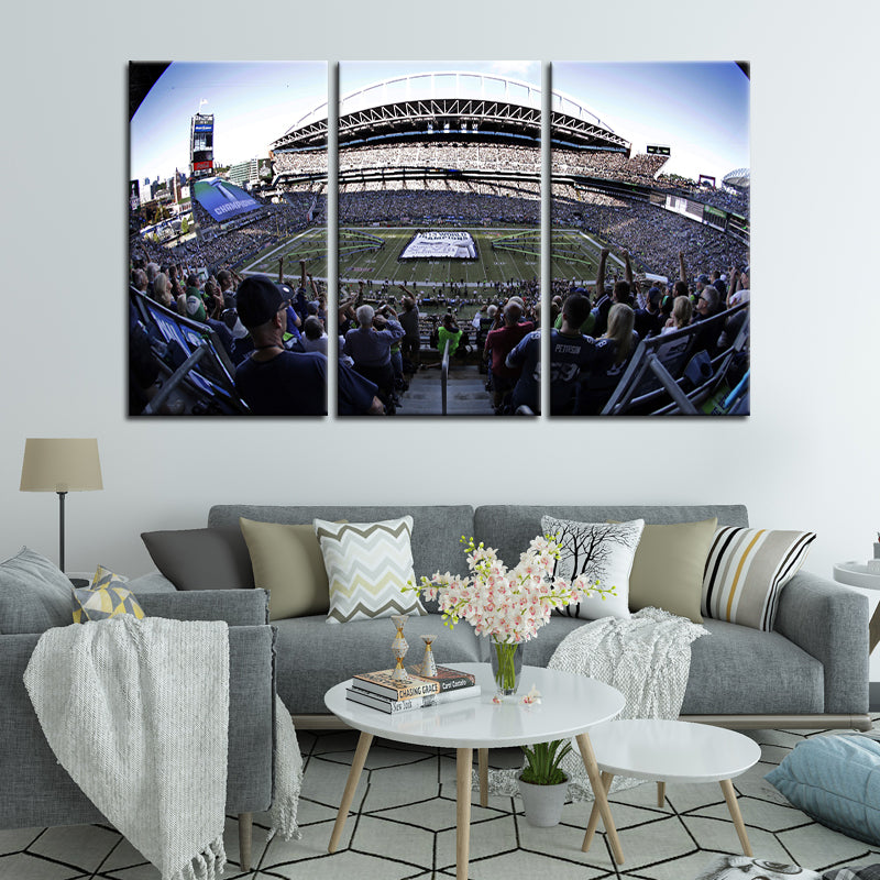 Seattle Seahawk Stadium Wall Canvas 4