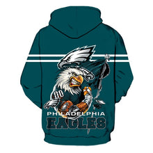 Load image into Gallery viewer, Philadelphia Eagles 3D Hoodie