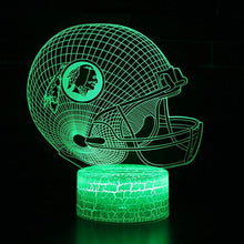 Load image into Gallery viewer, Washington Football Team 3D Illusion LED Lamp 1