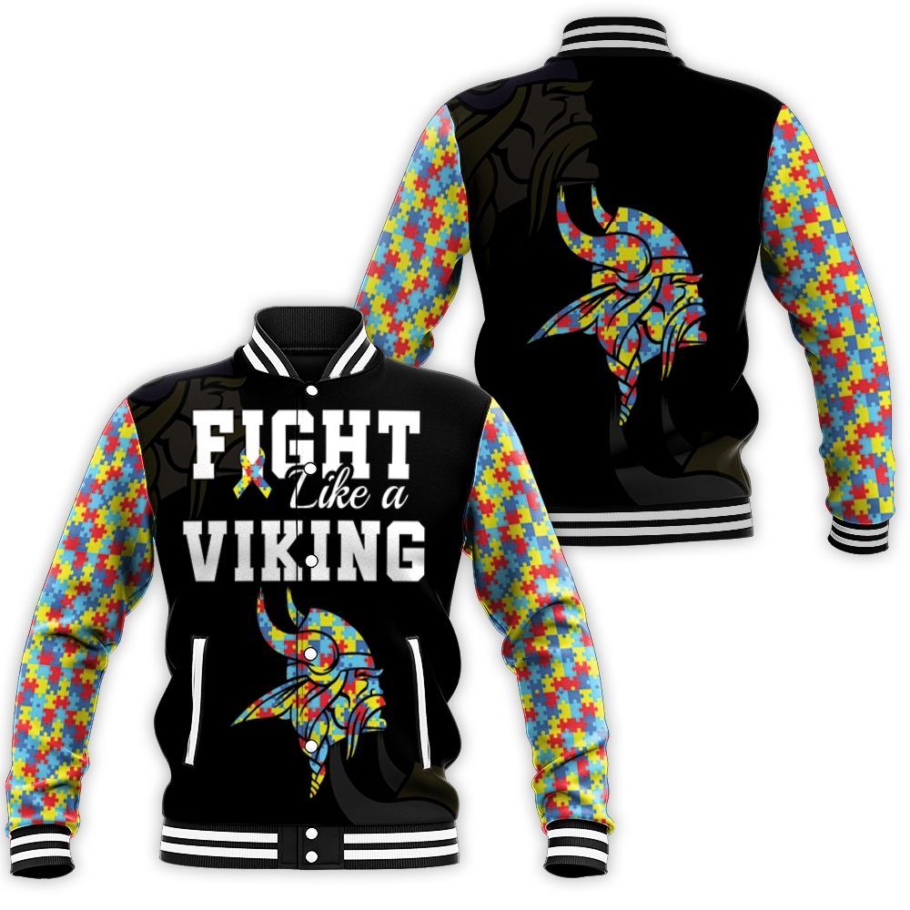 Minnesota Vikings Cool Letterman Jacket