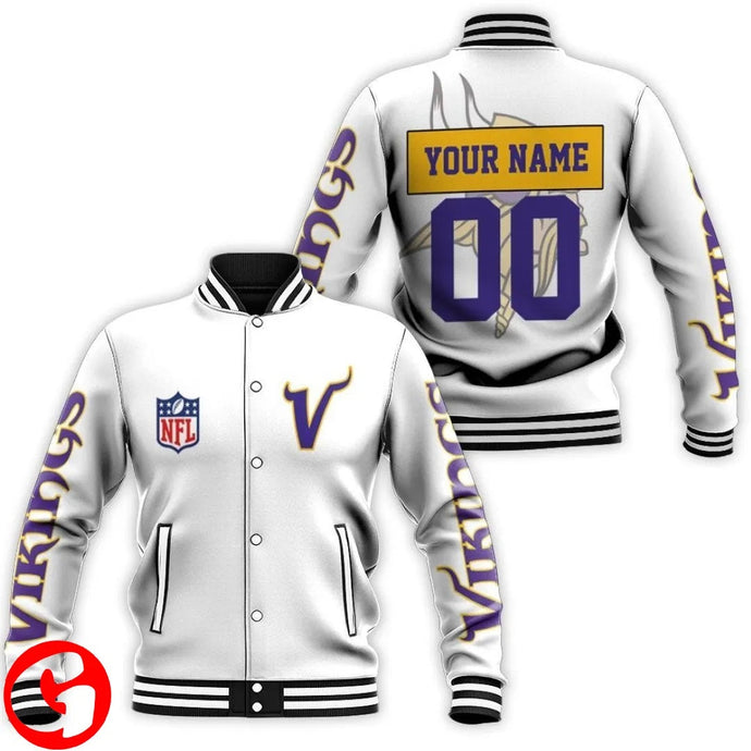 Minnesota Vikings Cool Letterman Jacket