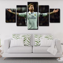 Load image into Gallery viewer, Sergio Ramos Real Madrid Wall Canvas 3