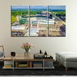 Green Bay Packers Stadium Wall Canvas 6