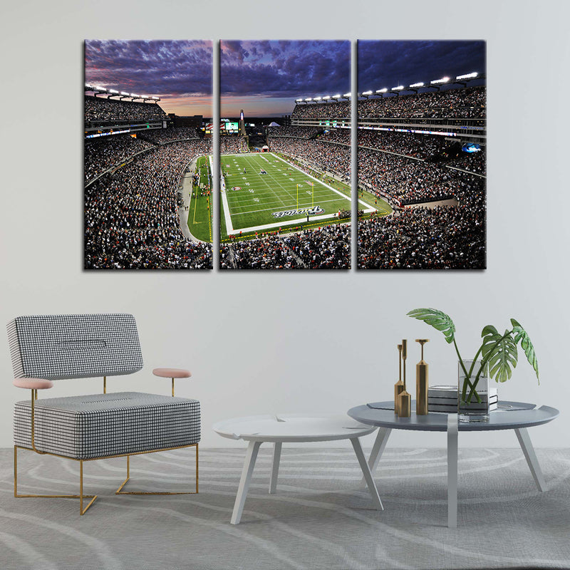 New England Patriots Stadium Wall Canvas 6