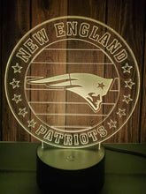 Load image into Gallery viewer, New England Patriots 3D LED Lamp 2