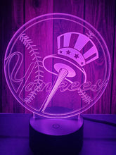 Load image into Gallery viewer, New York Yankees 3D LED Lamp 2