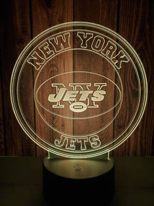 New York Jets 3D LED Lamp 1
