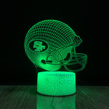 Load image into Gallery viewer, San Francisco 49ers 3D Illusion LED Lamp 1