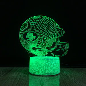 San Francisco 49ers 3D Illusion LED Lamp 1