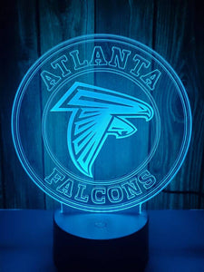 Atlanta Falcons 3D LED Lamp 1