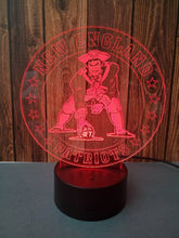 Load image into Gallery viewer, New England Patriots 3D LED Lamp 1