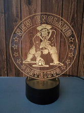 Load image into Gallery viewer, New England Patriots 3D LED Lamp 1