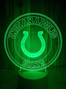 Indianapolis Colts 3D LED Lamp