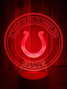 Indianapolis Colts 3D LED Lamp