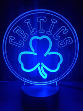 Load image into Gallery viewer, Boston Celtics 3D LED Lamp 2