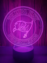 Load image into Gallery viewer, Tampa Bay Buccaneers 3D LED Lamp 1