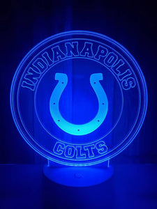 Indianapolis Colts 3D LED Lamp