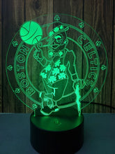 Load image into Gallery viewer, Boston Celtics 3D LED Lamp 1