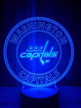 Load image into Gallery viewer, Washington Capitals 3D LED Lamp