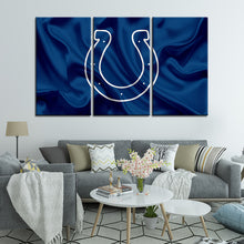 Load image into Gallery viewer, Indianapolis Colts Fabric Style Wall Canvas 2