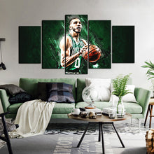 Load image into Gallery viewer, Jayson Tatum Boston Celtics Wall Art Canvas 1