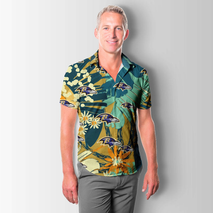 Baltimore Ravens Summer Floral Shirt