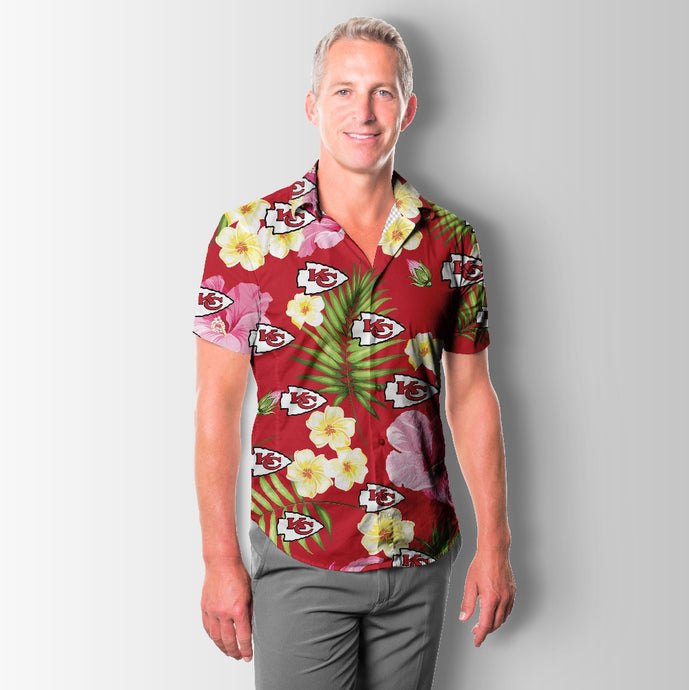 Kansas City Chiefs Summer Floral Shirt