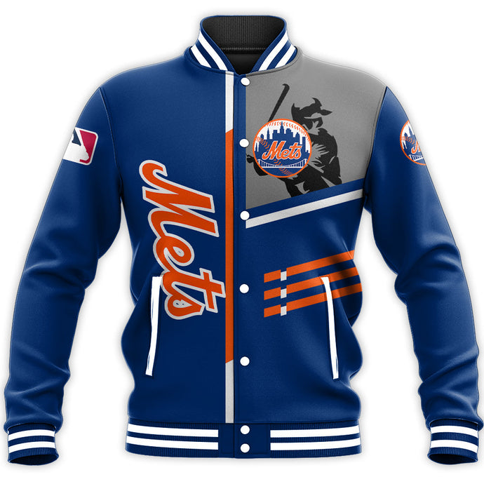 New York Mets Casual Letterman Jacket