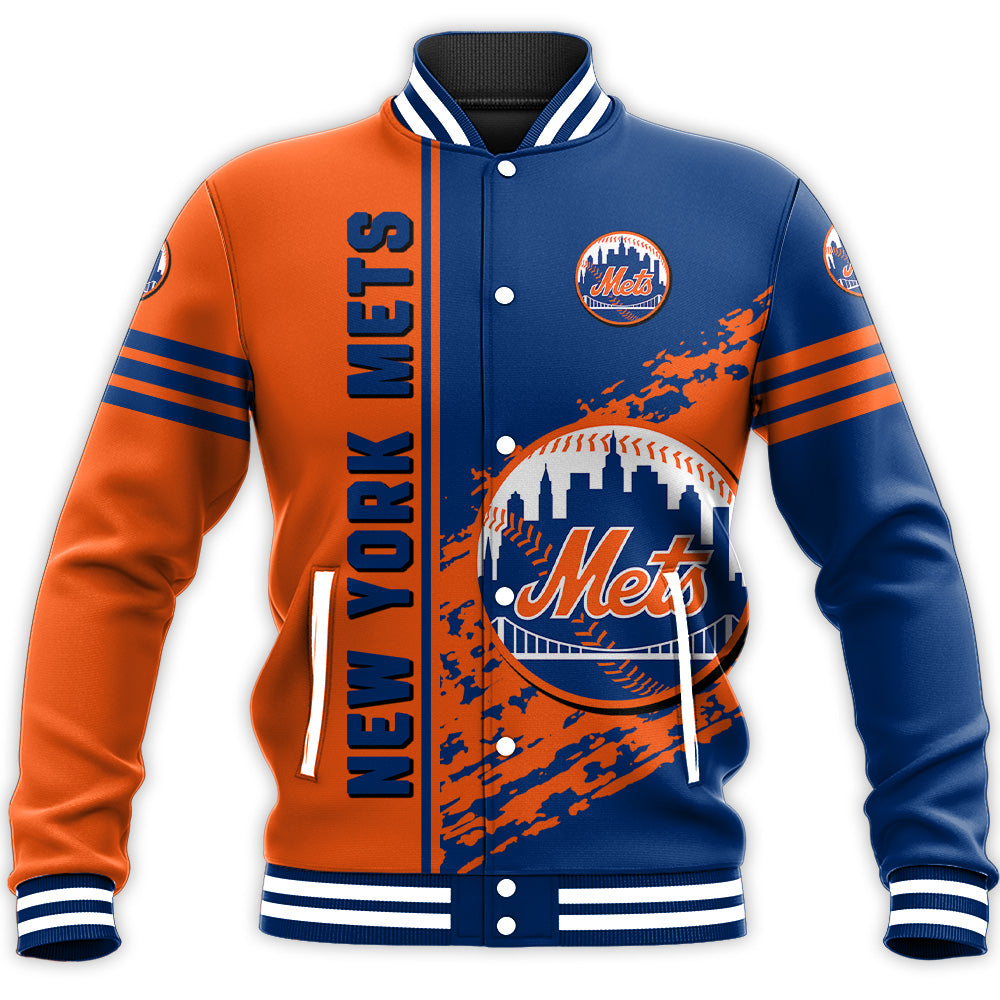 New York Mets Ultra Cool Letterman Jacket