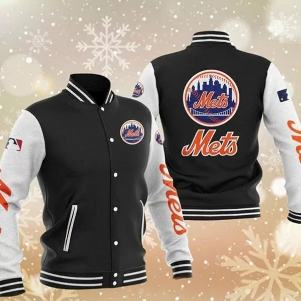 New York Mets Casual Letterman Jacket