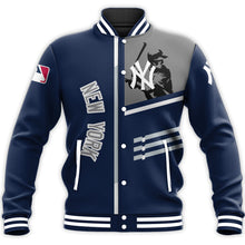 Load image into Gallery viewer, New York Yankees Casual Letterman Jacket