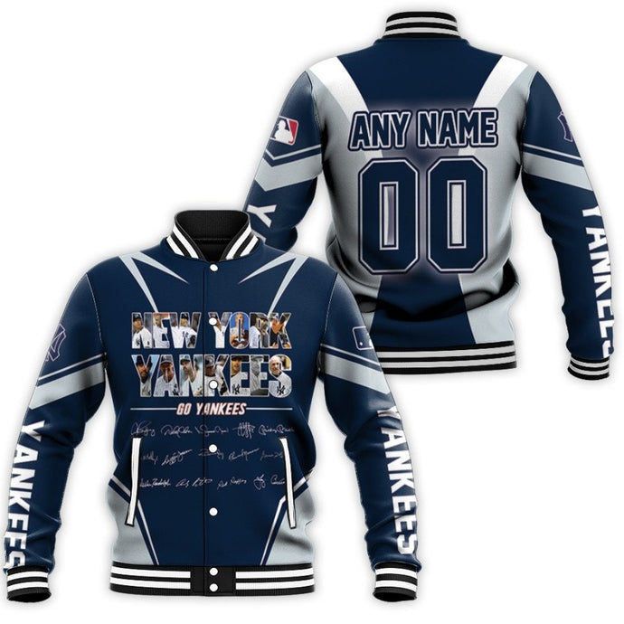 New York Yankees Go Yankees Letterman Jacket