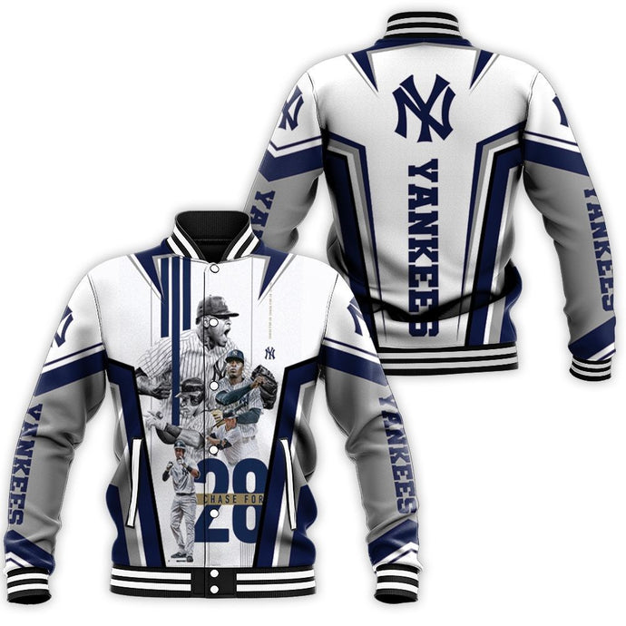 New York Yankees Chase For 28 Letterman Jacket