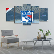 Load image into Gallery viewer, New York Rangers Stadium Wall Art Canvas