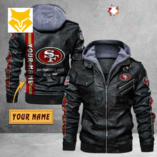 Load image into Gallery viewer, San Francisco 49ers Casual Leather Jacket