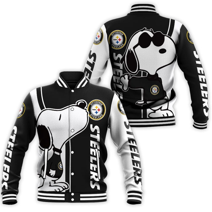 Pittsburgh Steelers Snoopy Letterman Jacket