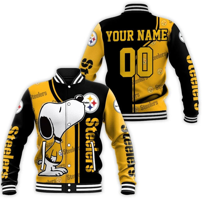 Pittsburgh Steelers Snoopy Letterman Jacket