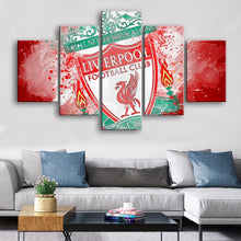 Load image into Gallery viewer, Liverpool  F.C Paint Splash Canvas