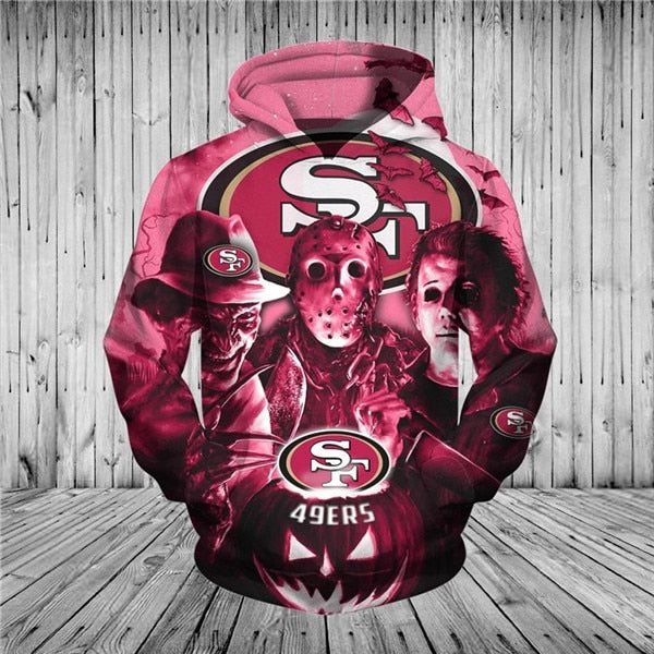 San Francisco 49ers Halloween Hoodie