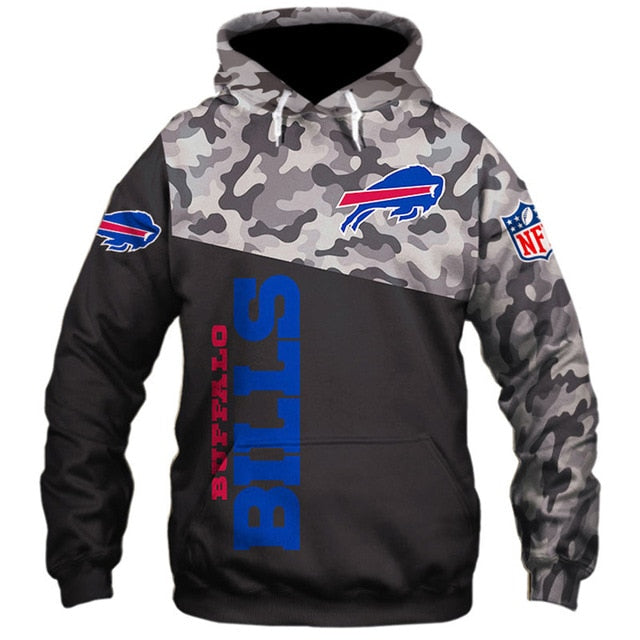 Buffalo Bills 3D Hoodie