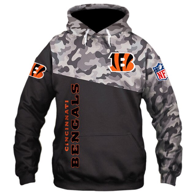 Cincinnati Bengals 3D Hoodie