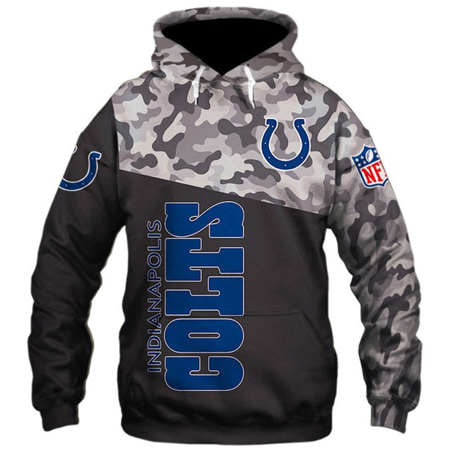 Indianapolis Colts 3D Hoodie