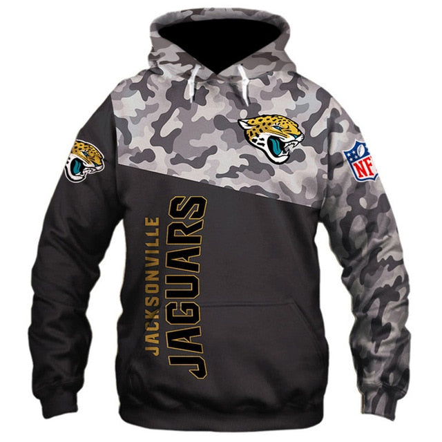 Jacksonville Jaguars 3D Hoodie