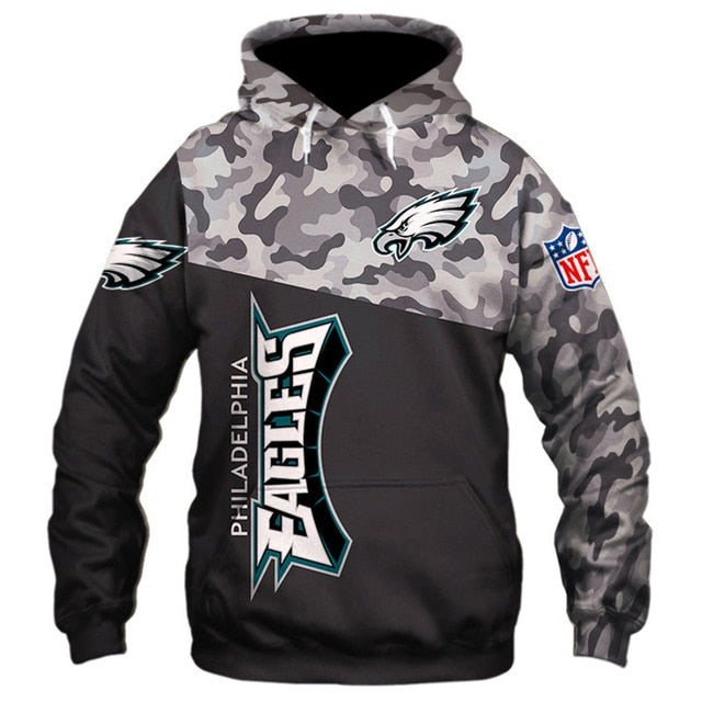 Philadelphia Eagles 3D Hoodie