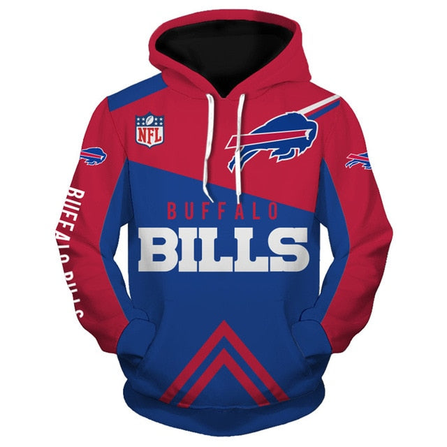 Buffalo Bills 3D Hoodie