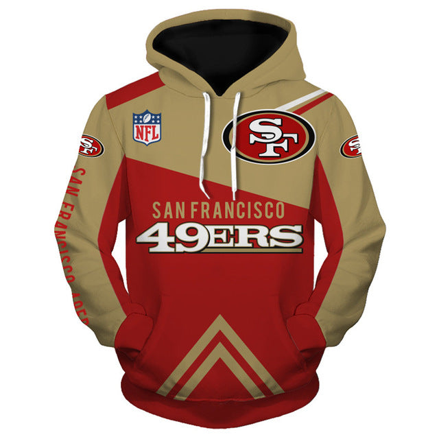 San Francisco 49ers 3D Hoodie