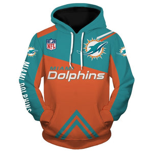 Miami Dolphins 3D Hoodie