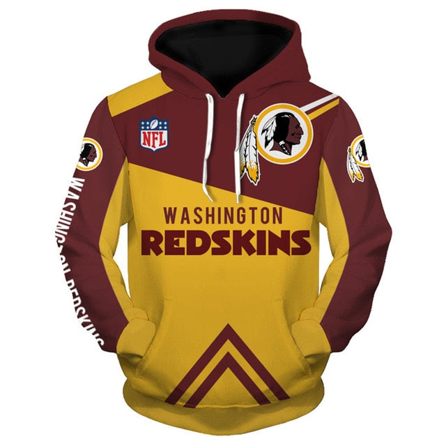 Washington Commanders 3D Hoodie