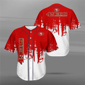 San Francisco 49ers 3D Baseball Shirt